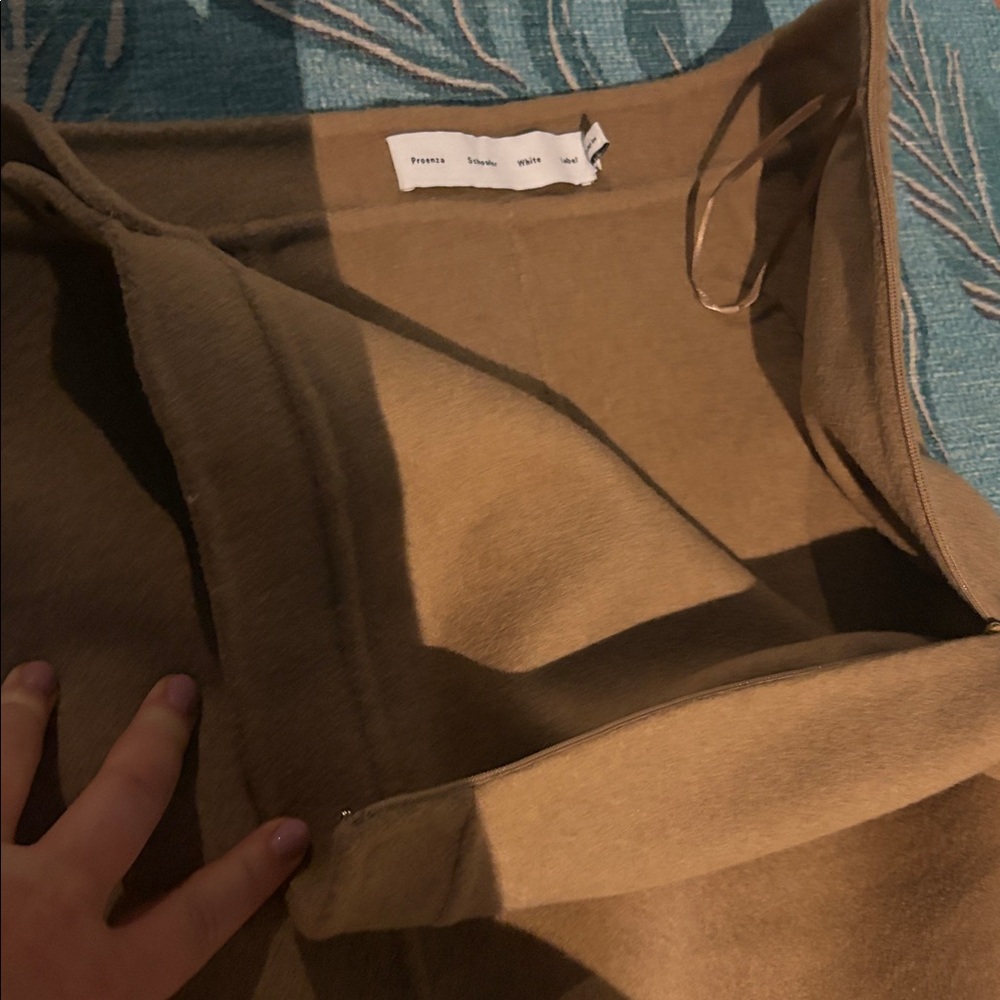 Proenza Schouler Camel Wool Skirt - Picture 4 of 9